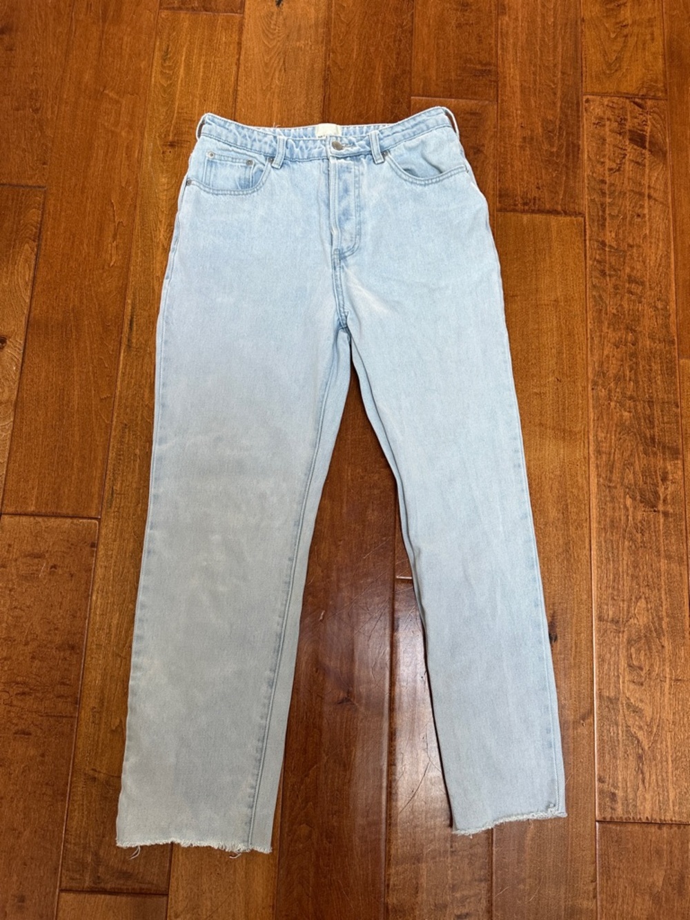 Zulu & Zephyr Light Wash Straight Jeans